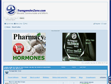 Tablet Screenshot of forum.transgenderzone.com